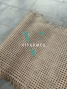 Feuille de treillis en rotin tressé hexagonal, rouleau de 15 m, personnalisable pour portes d'armoires et plafonds - Product Image 4