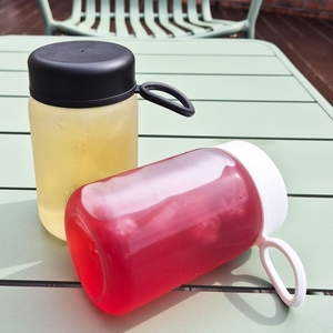 Portable Handle <b>Water</b> <b>Bottle</b> 350ml Leak Proof <b>Kids</b> Drinkware Made Of Eco Friendly Plastic Perfect <b>For</b> Outdoor Sports - Product Image 6