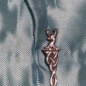 Pin para Kilt Escocés de Plata - Pin Decorativo Tradicional Vintage de Clanes Escoceses, Accesorio Tradicional Irlandés - Product Image 6