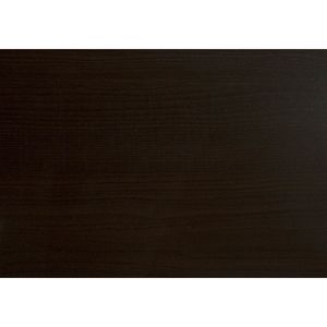 Contemporary 60\" Rectangular Dining <b>Table</b> <b>Brown</b> Laminate with Chrome Metal Accents for Kitchen and Dining Room - Product Image 3