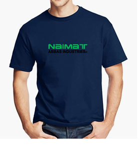 เสื้อยืดแขนสั้นผู้ชาย ผ้าฝ้ายย้อมเส้นด้าย ถักนิตติ้ง เป็นมิตรกับสิ่งแวดล้อม เนื้อผ้านุ่มพิเศษ น้ำหนักเบา สวมใส่สบาย ผลิตตามสั่ง - Product Image 3
