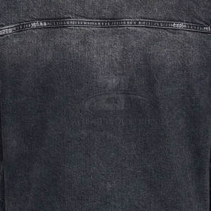 Veste en jean pour homme, logo personnalisé en gros, 100% coton, respirante, pour usage extérieur, veste d'hiver pour homme - Product Image 5