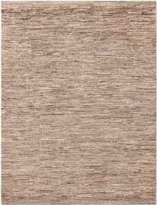 Alfombra de Lana/Seda de Alta Calidad, Tejida a Mano, Diseño Abstracto Moderno, Texturizada, Color Neutro, para Sala de Estar o Dormitorio, Apta para Mascotas - Product Image 3