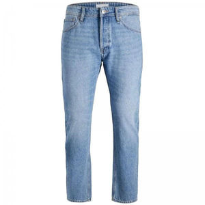 Pantalones Vaqueros de Mezclilla con Lavado Ácido para Hombre, Estilo Moderno, Corte Ajustado, Elásticos, Ropa Urbana, Color Sólido, para Invierno y Primavera, Precio de Fábrica al por Mayor - Product Image 3