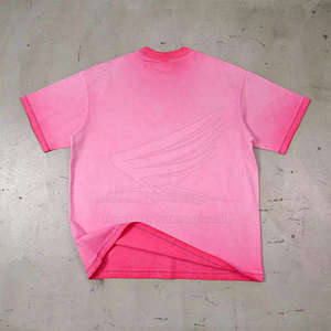 เสื้อยืดแฟชั่นสำหรับใส่กลางแจ้ง สีซีดสไตล์วินเทจ ลำลองสำหรับฤดูร้อน ผู้ชาย ผ้าฝ้าย 100% ระบายอากาศได้ดี คุณภาพสูง มีหลายแบบให้เลือก - Product Image 3