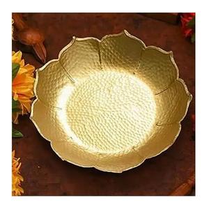 Tazón Metálico Resistente con Diseño Floral para Exhibición de Frutas, Servicio en la Cocina y Decoración de Mesa, Disponible a Precio de Mayoreo - Product Image 4