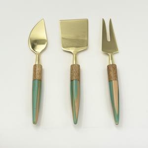 Ensemble de couverts en acier inoxydable durable de qualité supérieure, best-seller, pour couper le fromage, disponible à bas prix pour les hôtels - Product Image 1