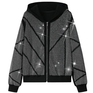 Ensemble de survêtement personnalisé haut de gamme noir et argenté, sweat à capuche et pantalon de jogging, 100% coton, tendance, élégant, décontracté, unisexe, streetwear - Product Image 4