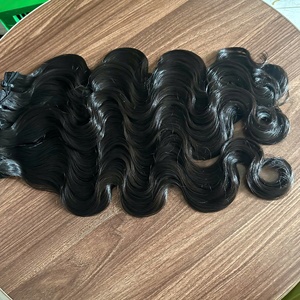 Paquete de cinta Ins Clip cuerpo ondulado Natural vietnamita cabello humano doble dibujado cutícula extensiones de cabello crudo solo donante - Product Image 3