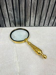Loupe nautique artisanale en laiton massif, personnalisable, pour la lecture, la décoration de bureau et la table. - Product Image 5