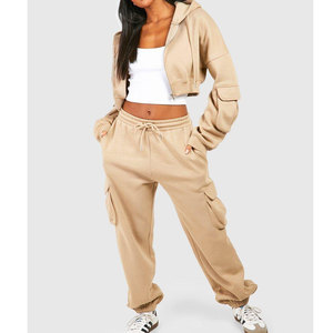 Veste à capuche coupe-vent légère 2-en-1 unie pour l'automne, uniforme de cheerleading pour femmes, 100 % coton, OEM - Product Image 2