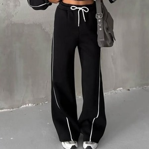 Conjunto Deportivo de Pantalón Acampanado para Mujer, Conjuntos Deportivos para Mujer en Oferta, Mezcla de Poliéster Ligero - Product Image 3