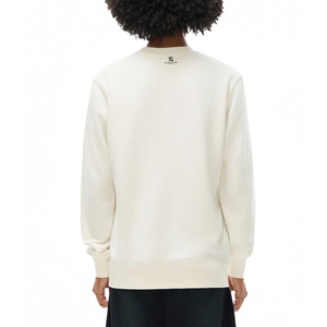 Sudadera de Forro Polar para Mujer, Cuello Alto, Holgada, Color Sólido, Algodón, Manga Larga, Informal, Moda de Invierno 2026 - Product Image 4