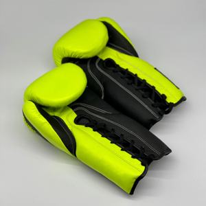 Alta calidad 16oz Classic Cow Hide Leather Hook Loop Sparring Guantes para niños y adultos Tamaños para artes marciales y boxeo - Product Image 4