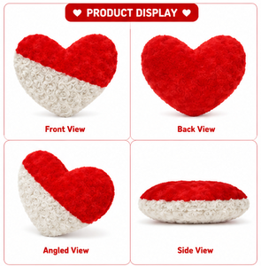 Cojín de Peluche con Forma de Corazón, Juguete Suave, Almohada Romántica en Forma de Corazón, Decoración para Sofá y Cama, Regalo, OEM, Venta al por Mayor, Relleno de Poliéster y Algodón PP - Product Image 4