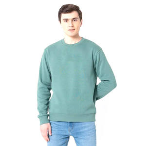 Sudaderas de Manga Larga para Hombre, Estampado por Transferencia de Calor, Color Sólido, Invierno, 100% Algodón, Felpa, Secado Rápido, Nuevo Estilo - Product Image 4