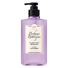 Happy Bath La Fleur in polvere olio floreale Boutique bagnoschiuma 500ml 1ea per il bagno profumato