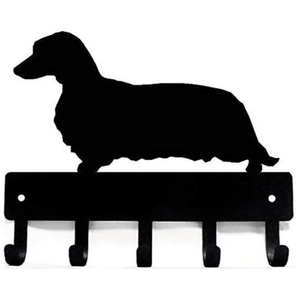 CIFbuy 6-Inch Longhaired Dachshund Metal <b>Wall</b> Key Hooks Practical <b>Storage</b> Decor for Mail Key Organizer for Temu Pick Service - Product Image 5