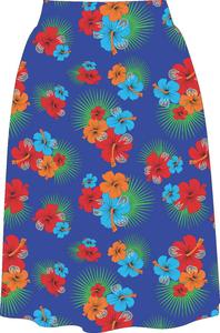 Custom Discharge Printing High Waist Long Lockdown <b>Skirts</b> Solid <b>Winter</b> Vintage Anti-Wrinkle Pleated Design for Women Polyester - Product Image 5