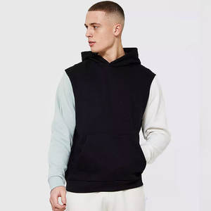 Vente en gros de sweats à capuche pour hommes, nouveau style, vierges, personnalisables avec logo, grandes tailles, unis et à motifs, type pull-over - Product Image 4