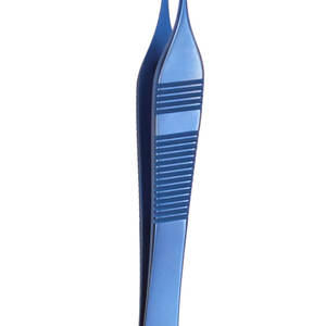 Pinzas Adson de acero inoxidable 1x2 para tejido, instrumento manual con certificación CE, para uso en trasplante capilar, colores y diseños personalizados - Product Image 6