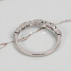 Minimalist Moissanite Marquise Cut Diamond Promise <b>Ring</b> For Women's Original 925 Silver Fine for Birthdays Gift For Partner - Product Image 2