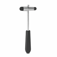 Buck Hammer Plastic Handle with Brush & Needle Percussion Hammer Stainless Steel Instrument Set