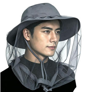 Malla de protección facial transpirable para apicultura, a prueba de abejas, para actividades al aire libre, ajuste regular, poliéster - Product Image 3