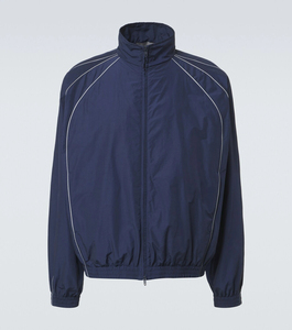 Custom Logo <b>Men</b> Nylon Sports <b>Jacket</b> <b>Lightweight</b> Track <b>Jacket</b> for Gym and Running OEM <b>Men</b> Nylon Wind Resistant Tracksuit <b>Jacket</b> - Product Image 1