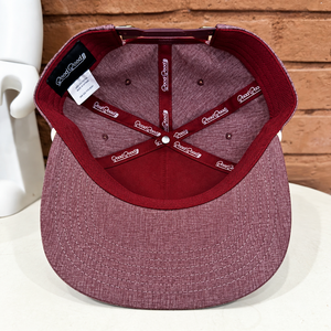 Casquette de baseball personnalisée à 5 panneaux avec logo brodé 3D, fermeture à boucle simple, en sergé polyester/coton, unisexe, style streetwear, vente en gros - Product Image 4