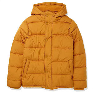 Men Premium Quilted Hooded Bubble Jacket <b>Waterproof</b> Breathable Quick Dry <b>Warm</b> Lightweight Casual Full Zip Winter Outdoor Regular - Product Image 3