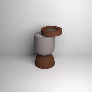 Porte-encens en résine de bois écologique de qualité supérieure, élégant et religieux, Mubkhar fait main, Madkhan, best-seller du Ramadan et de l'Aïd - Product Image 1