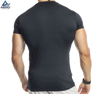 Vêtements de sport écologiques, légers, en différentes couleurs, haute qualité, prix de gros, nouveau style, t-shirts de fitness pour hommes. - Product Image 4