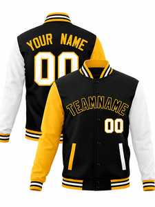 Veste universitaire d'hiver pour homme de haute qualité en gros, avec broderie chenille, manches en laine, sur mesure, style baseball, grandes tailles, imperméable - Product Image 1