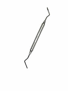 Spatule parodontale double face en acier inoxydable non magnétique avec manche creux et bords de coupe affûtés pour une utilisation efficace - Product Image 3