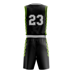 Conjunto de Uniforme de Baloncesto Reversible Personalizable para Hombre 2026, 100% Poliéster, Transpirable, de Alta Calidad - Product Image 3