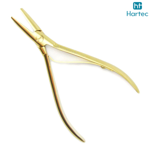 Pince à extensions capillaires de haute qualité, équipement de salon de coiffure, prix de gros usine, pince professionnelle en acier inoxydable pour extensions capillaires - Product Image 5