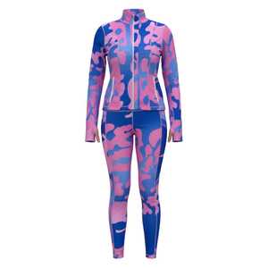 Conjunto Deportivo de Camuflaje para Mujer Jack and Jill, Chaqueta con Cierre Completo y Leggings, Ropa Deportiva, Logotipo Personalizado, Venta al Por Mayor, OEM - Product Image 1