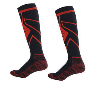 Chaussettes de compression imprimées pour équipes sportives, en coton, antidérapantes, avec logo personnalisé, de haute qualité, OEM ODM - Product Image 2