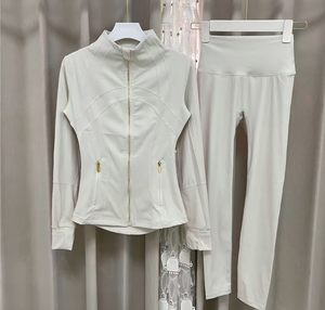 Fitness & Yoga Wear Aloe Yoga Set <b>Women</b> <b>Jacket</b> High Waist Lulu Define <b>Jacket</b> <b>Women</b> Tracksuit for <b>Women</b> Yoga Legging Top Outfit - Product Image 2