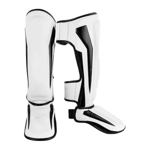 Precio al por mayor RTS: Protectores de pierna de diseño clásico para boxeo, equipo de protección deportiva, espinilleras de boxeo razonables AI-SG-01 - Product Image 3