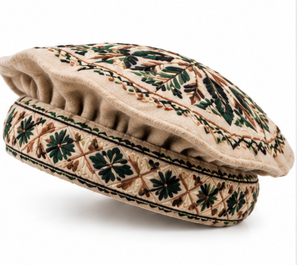 Casquettes afghanes pour homme, en coton doux, chapeau Pakol respirant et léger, chapeau traditionnel Chitrali pour homme, à porter toute l'année, chapeau afghane pour homme - Product Image 2