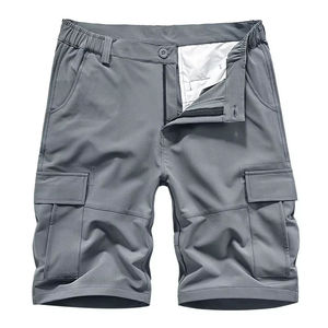 Pantalones Cortos Híbridos de Golf para Hombre al por Mayor, Personalizados, con Cordón, Casuales, Tipo Chino, Elásticos, de Frente Plano, Ligeros, de Color Liso, de Secado Rápido - Product Image 6