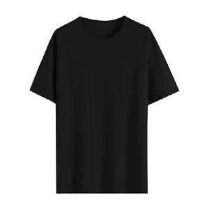 เสื้อยืดคอตตอนหวีอย่างดี แบรนด์ดัง ทรงดรอปไหล่เล็กน้อย น้ำหนัก 240 กรัม รับผลิตตามแบบ พร้อมปักโลโก้ พิมพ์ลายตามสั่ง ขายตรงจากโรงงาน มีสินค้าพร้อมส่ง - Product Image 2