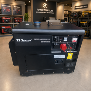 เครื่องกำเนิดไฟฟ้าดีเซล SS Samson รุ่น SS7500SLT3 กำลังไฟ 7 กิโลวัตต์ แบบเงียบ 230 โวลต์ 60 เฮิรตซ์ สตาร์ทด้วยไฟฟ้า ระบายความร้อนด้วยอากาศ สำหรับใช้ในที่อยู่อาศัย - Product Image 2