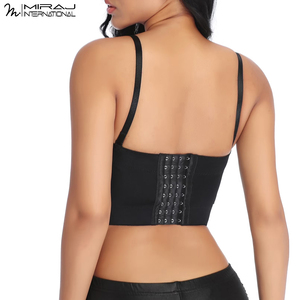 Good Selling Unique Design Newest Trendy Product Latest Black Color Punk Push <b>Up</b> Medium Control Corset Shapewear For Women - Product Image 6