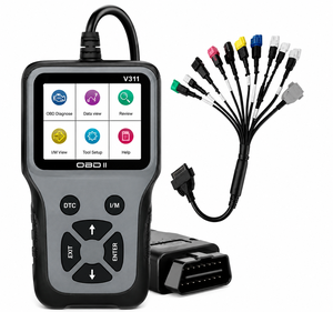 Scanner V311 II, câble OBD à 11 connecteurs, machine de diagnostic OBD2/OBDII portable Plug-and-Play pour la plupart des voitures, toutes BS6 - Product Image 1