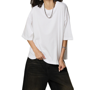 Casual Street Wear Long Sleeve Slim Fit Women T-shirts Customized Logo Custom Design OEM Polyester/Cotton Print Appliques Multi - Product Image 6