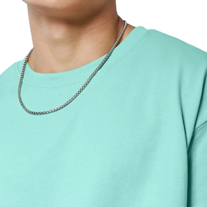 Camiseta Casual de Manga Corta para Hombre, Cuello en V, Corte Regular, Color Sólido, Felpa, Ecológica, de Secado Rápido - Product Image 6