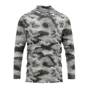 Sweat à capuche de pêche rafraîchissant pour homme UPF 50+ léger à manches longues pour la pêche en plein air, le camping et les voyages - Product Image 3